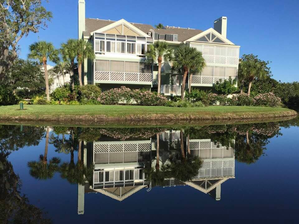 back side of quad building